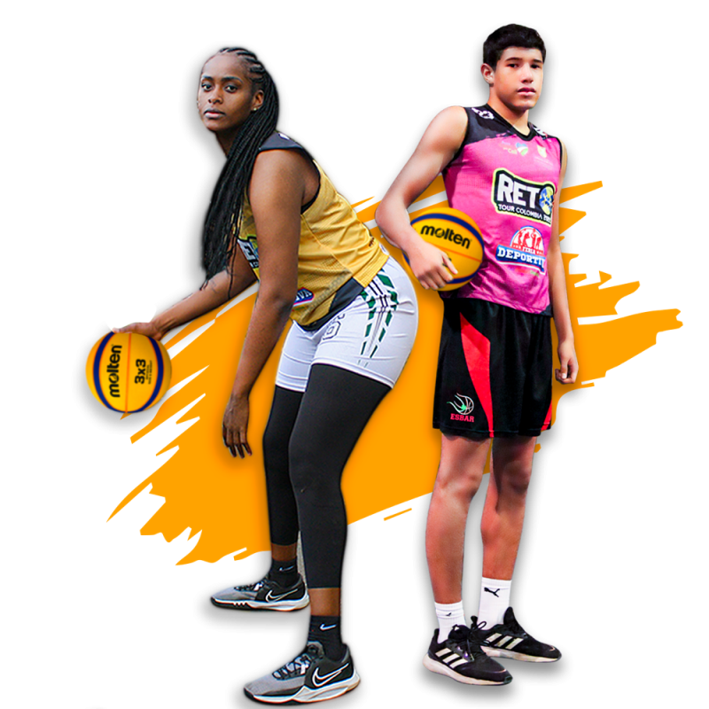 Adrián & Yuliany — embajador RETO 3X3