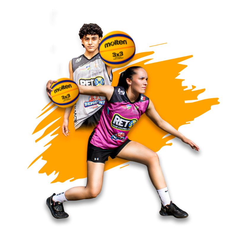 Jacobo & Wendy — embajador RETO 3X3