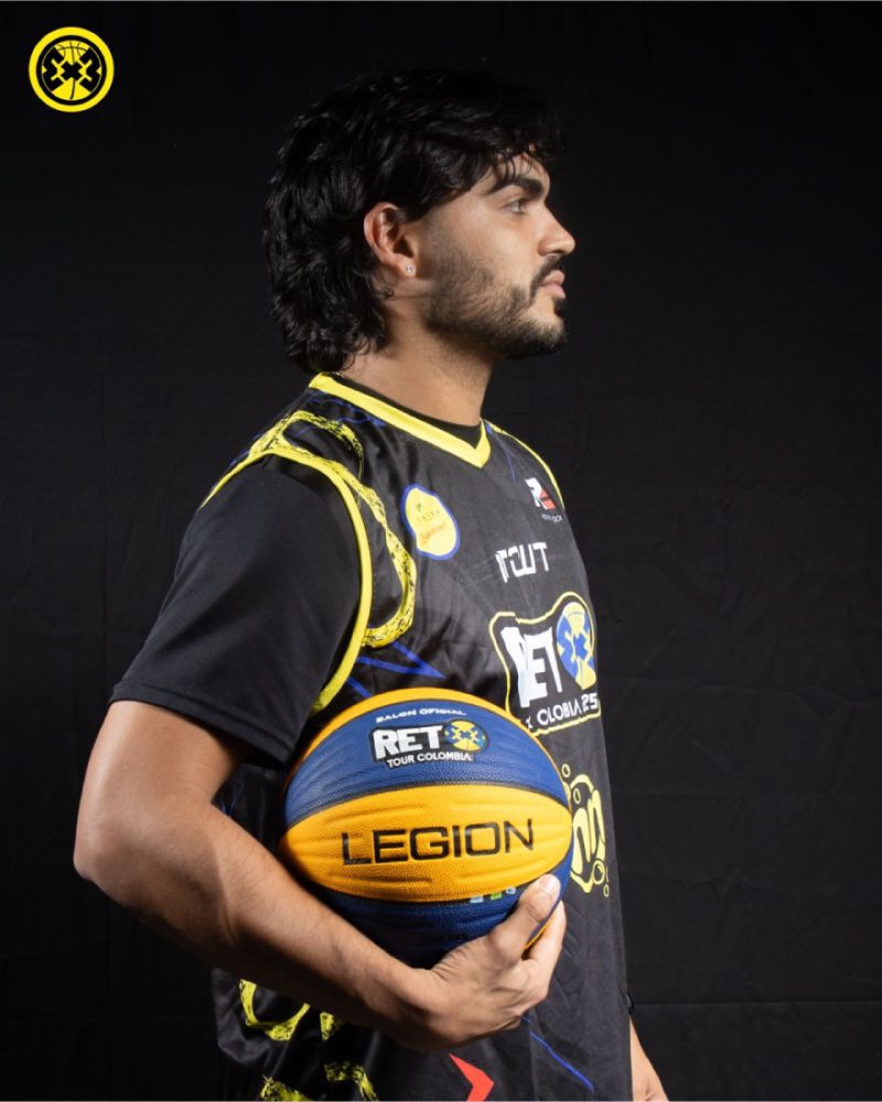 Jersey oficial RETO 3X3 Tour Colombia 2026