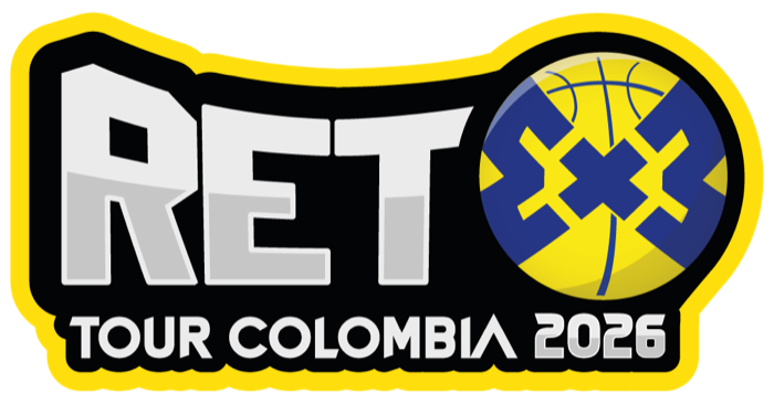 RETO 3X3 — isologo oficial del Tour Colombia 2026